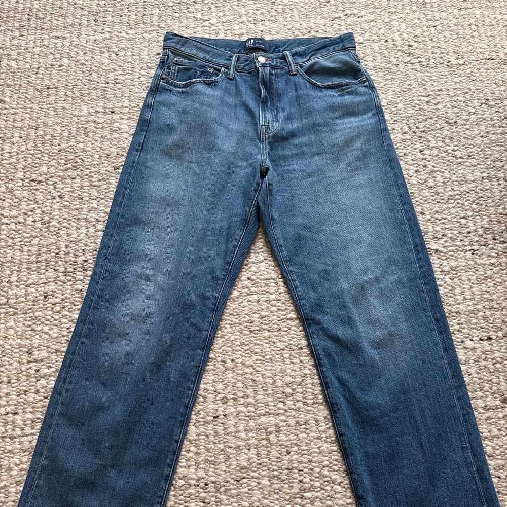 Gap relaxed denim 32x30